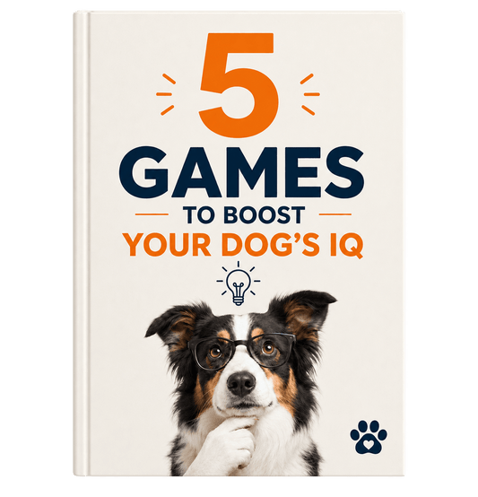 🎁 GIFT #1 - 5 Games to Boost Your Dog’s IQ (PDF Booklet)